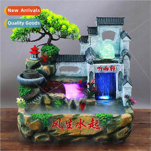 New wind and water wigwam running water feng shui wheel craf