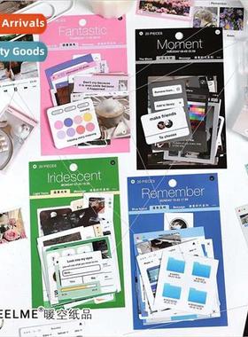 Sticker pack In适用mation Age Series INS  Japanese handbook