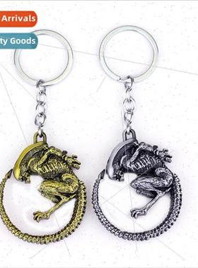 Movie AVP 3D Alien Vs Iron Man Alien 2 Color Keychain