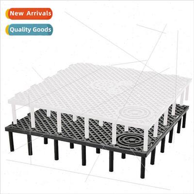 Fish tank bottom filter plate bottom mesh filter divider can
