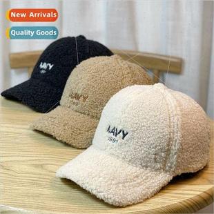 winter hat duck warm thickened and fall female wool Lambs