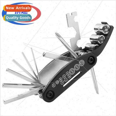 Bicycle Repair Tool 16-in-1 Folding Repair Repair Tire Repai