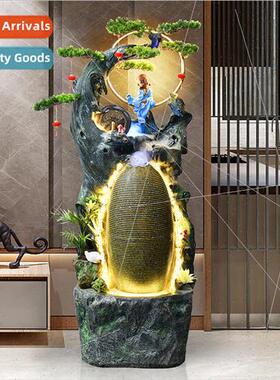 ving room running water ornaments decorative office humidifi