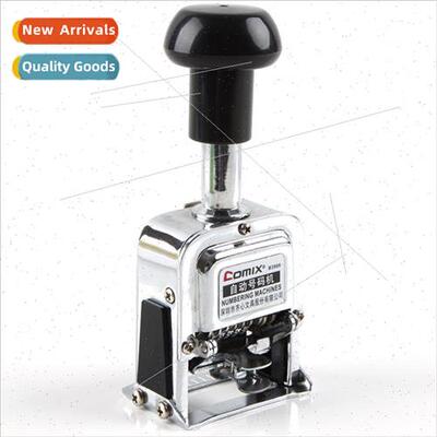 B3906 Durable Steel Automatic Numbering Machine 6 Positions