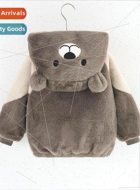 Men and women baby sweater coat winter paragraph padded 适用