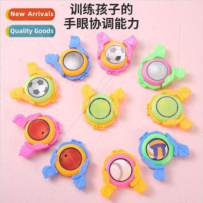 Childrens catapult toys mini small flying saucer soccer smal