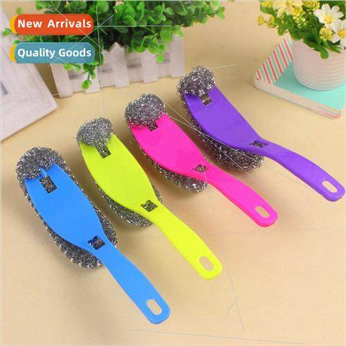 New long handle cleaning brush wire brush -stick pot pot bru