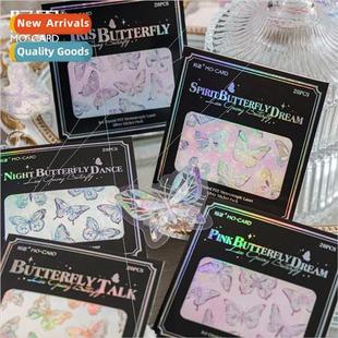 Series Sticker romantic ght and Butterfly Dreamy Gilt Pack