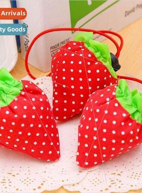 Large Strawberry Shopping Bag Home Portable Foldable Strawbe