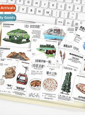 City Travel Series Sticker Pack Korean Travel Handbook Recor