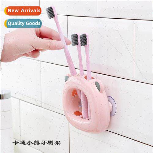 Cute creative toothbrush holder strong suction cup toothbrus