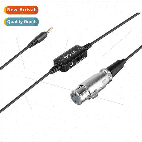 BY-BCA6 Caical to 3.5mm Adjustable Volume Microphone Adapter