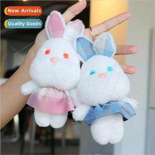 Cartoon JK bow tie cute doo doo rabbit keychain plush toy ra
