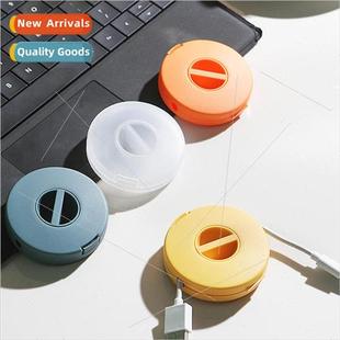 Headphone cable organizer data cable winding box is not easy