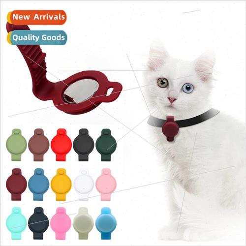 适用 Apple airtags location tracker pet cat collar clip airt