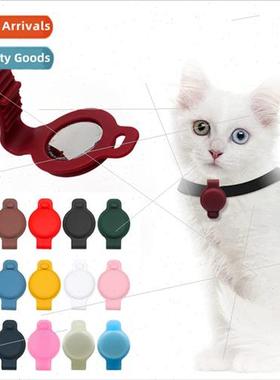 适用 Apple airtags location tracker pet cat collar clip airt