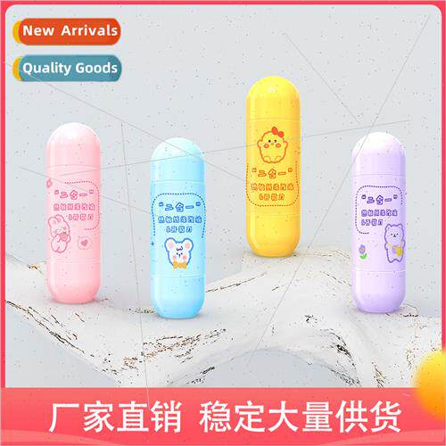 Nine-color deer double-ended correction fluid opener thermal