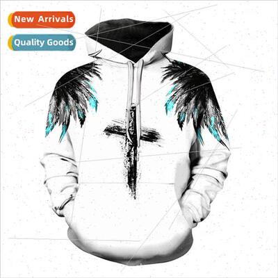 Spring and Autumn Hooded Personalized Sweatshirt 3D Printing