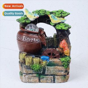 running water ornaments zakka cute home desktop dec creative