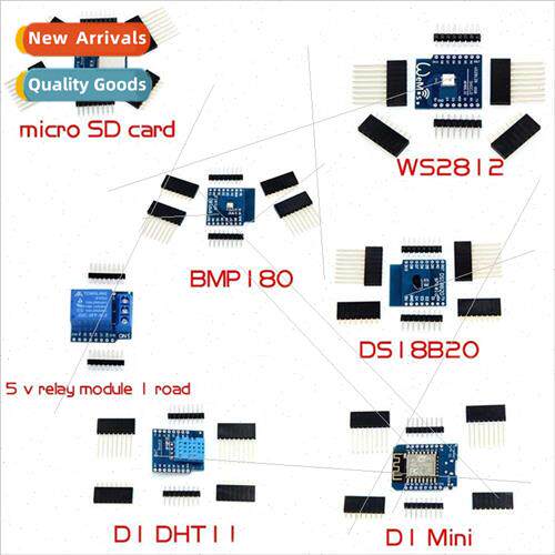mini D1 Kit 7-in-1 Development Board WS2812 DS18B20 BMP180 B
