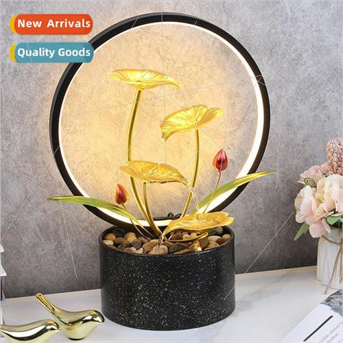 mple home running water ornaments attract wealth cycle runni