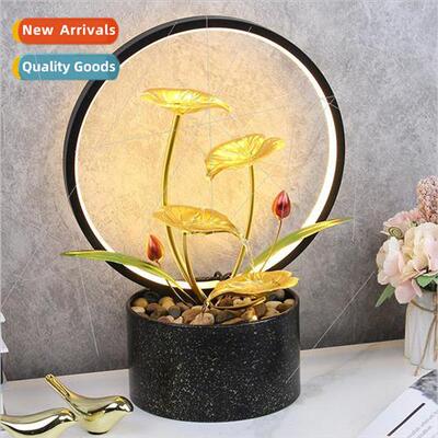 mple home running water ornaments attract wealth cycle runni