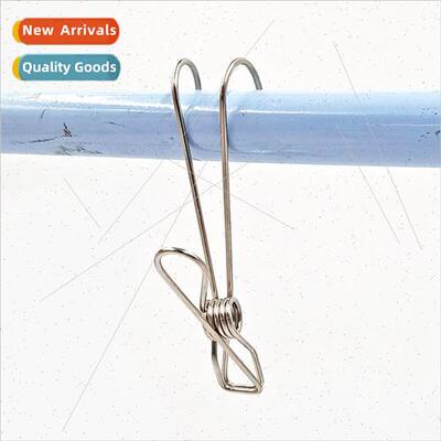 Metal Long Tail Clip Hook Clip Hanging Storage Clip Multi-fu