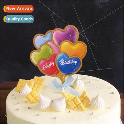Creative dessert table ins love cake decorating inserts doub