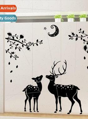 New SK9081 moon dark wind high deer silhouette home entrance