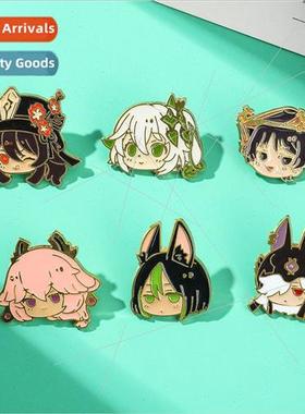 Hara God badge walnut brooch Xeno scattered soldiers Yae God