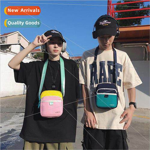 Color clash small bag female new Korean fashion casual girl