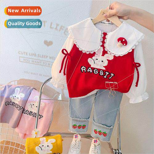 Childrens clothing girls fall suit suit new baby girl spring