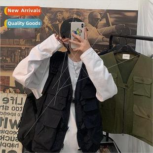 Summer workwear undershirt undershirt men nd ins Japanese Ha