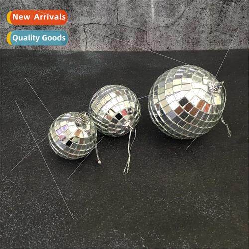 Birthday Cake Decoration Reflective Mirror Balls Decoration