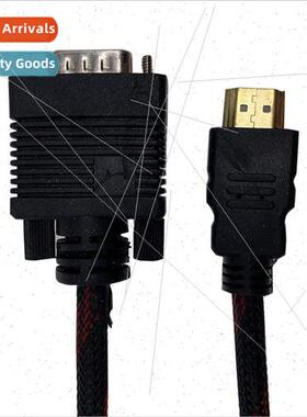 HDMI to VGA cable with net 1.5 meters hdmi to vga high defin