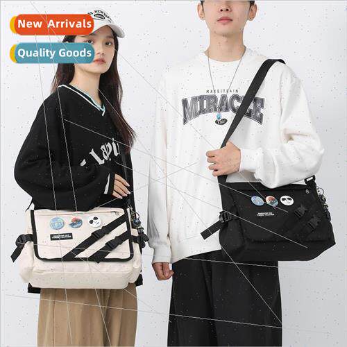 ins shoulder bag female 2023 new Korean couple casual crossb