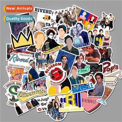 50 pieces into the U.S. drama Riverdale graffiti stickers su