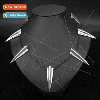 2018 Movie Black Panther Necklace Mens Exaggerated Collarbon