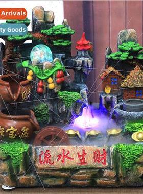 Feng Shui wheel wigwam running water fountain fish pond runn