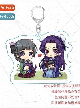 Yakuhaya Maidens Murmur Anime Acrylic Pendant Cat Cat Keycha