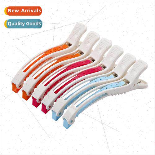 Styling plastic clip colored clip crocodile clip hair clippe