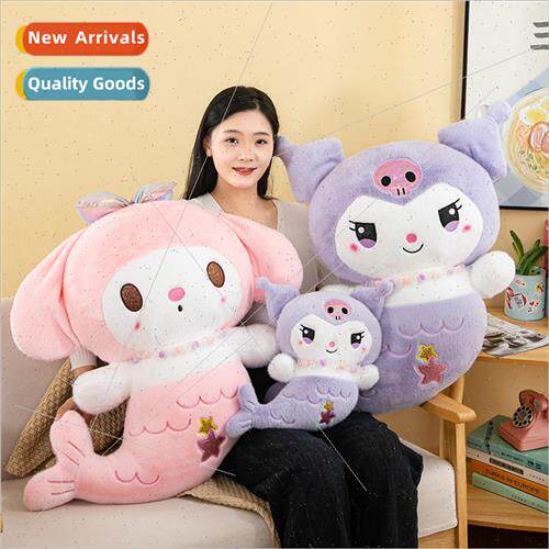 New mermaid Kuromi and Melody plush toy series cartoon Japan