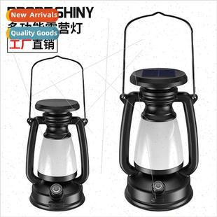 Camping ght TYPE New Rechargeable Retro Multifunctio Solar