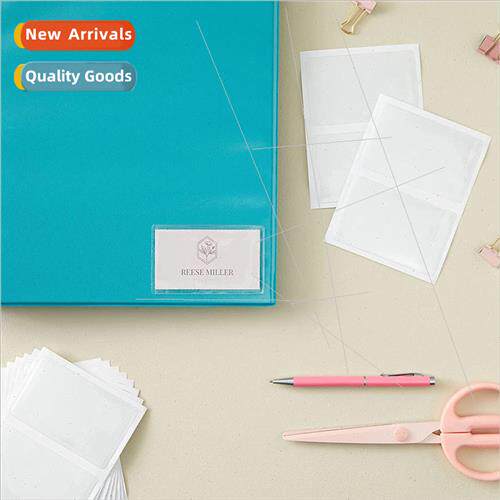 Transparent Notebook Stickers Kitchen Sorting Stickers  Card