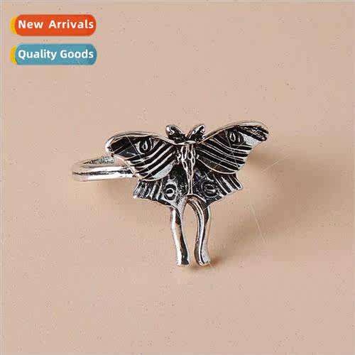 New retro butterfly ring men and women personalized creative