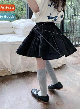 2023 spring and summer new middle size girls baby skirt Kore