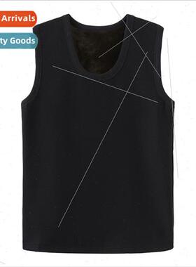 Padded and thickened thermal undershirt men Slim fall and wi