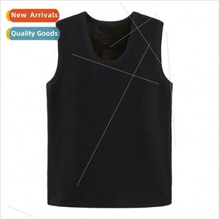 Padded and thickened thermal undershirt men Slim fall and wi