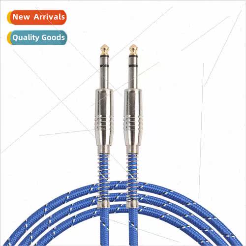 Zinc alloy plug double shielded cable stereo large three cor