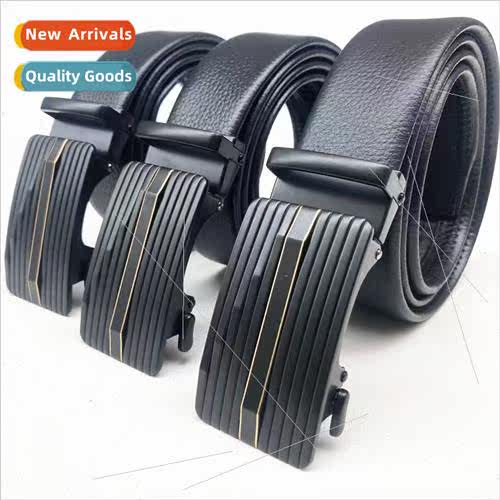 Winter automatic buckle new alloy pvc belt pendulum wrapped